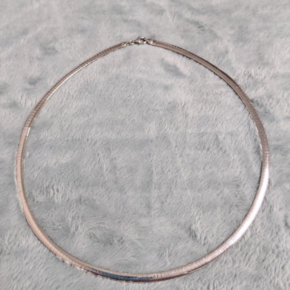 Jewelry - Vintage Omega Two Side SS/14K Gold Filled Necklace